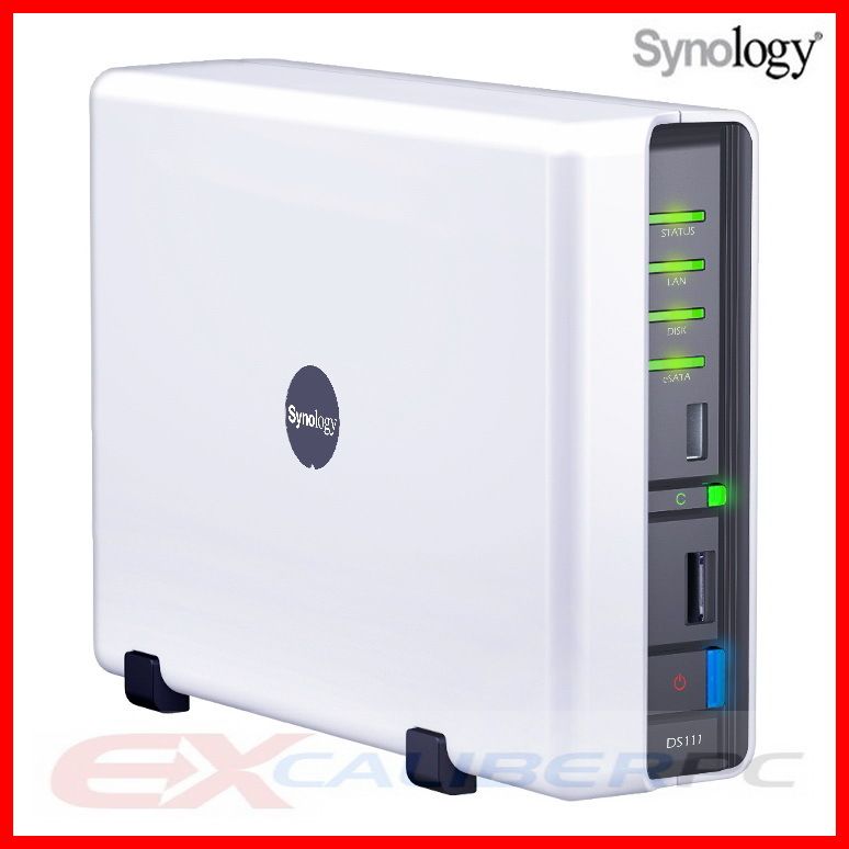Synology DS111 1 Bay SATA NAS Server DS 111 NEW  