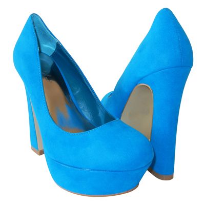 European Retro Sexy Suede Sky Hi Covered Platform Chunky Heel Pump 