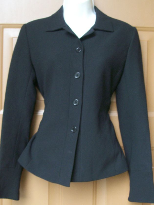 NWT NEW BCBG MAXAZRIA BLAZER SIZE 2 XSMALL BLACK $128  