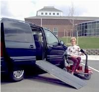 Prairie View 6 Ft Side Door Van Ramp Wheelchair Scooter  