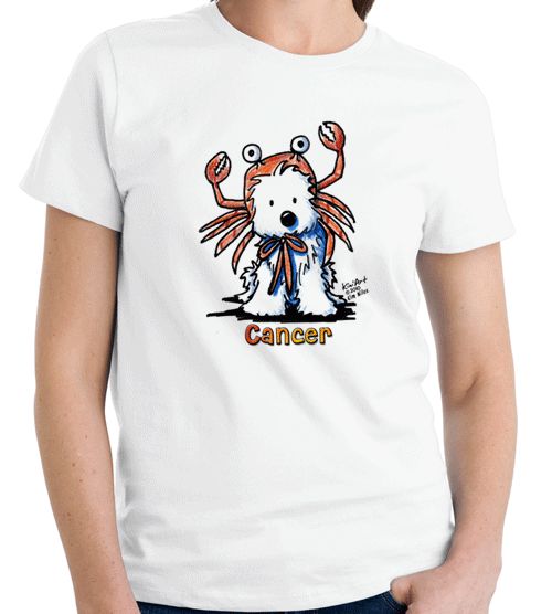 Astrology Westie Dog Tshirts Nightshirt pet zodiac  