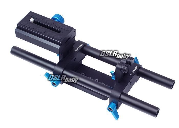 Quick Release DSLR Rail Rod Support 4 Follow Focus Rig  