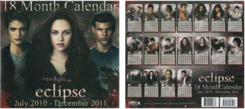 OFFICIAL ECLIPSE 2011 WALL CALENDAR twilight Full Size  