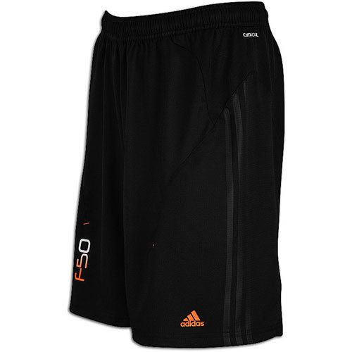 adidas F50 Style 2011 SOCCER Training Shorts BLACK NEW  