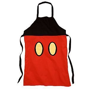 DISNEY MICKEY MOUSE BODY PARTS ADULT CHEF APRON NEW NWT  