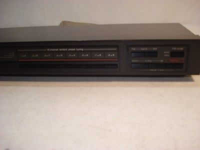 Vintage Technics Quartz Synthesizer AM/FM Stereo Tuner ST S74  