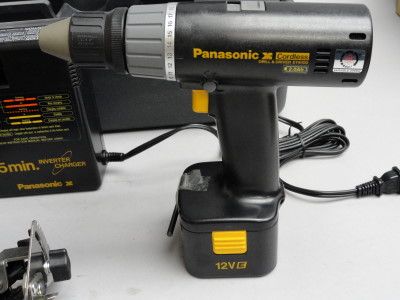 NEW PANASONIC 12V 12 VOLT CORDLESS DRILL/WOOD CIRCULAR SAW KIT EY6100 