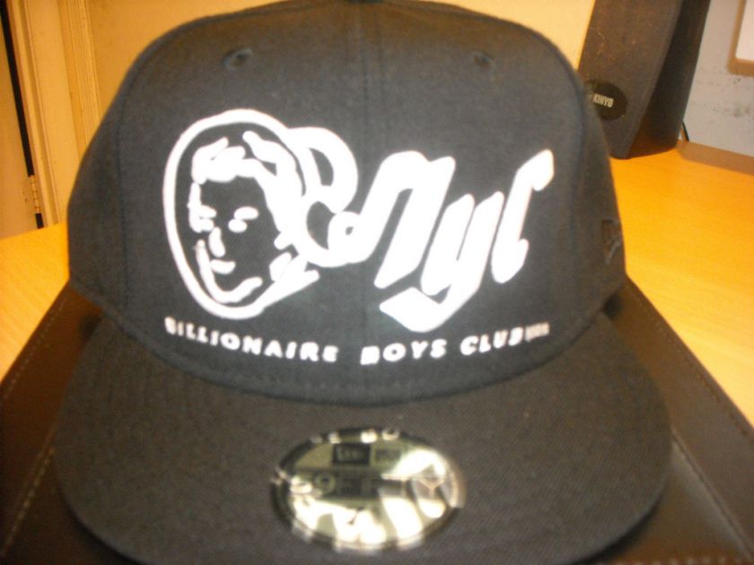 New Era 59Fifty NYC Billionaire Boys Club Black Cap  