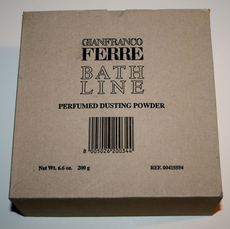 GIANFRANCO FERRE BODY DUSTING POWDER MADE IN ITALY 6.6  