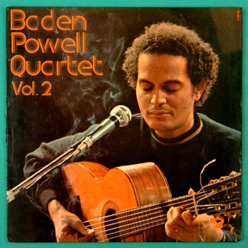 LP BADEN POWELL QUARTET VOL. 2 JAZZ GUITAR SAMBA FRANCE  