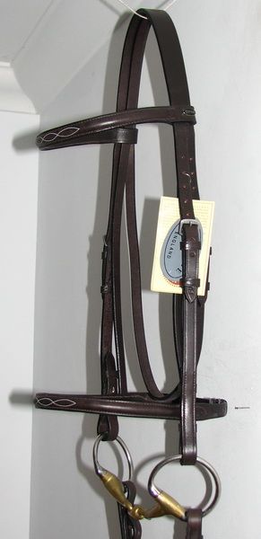 HERITAGE English Fancy Stitch Fine Show Hunter Bridle  