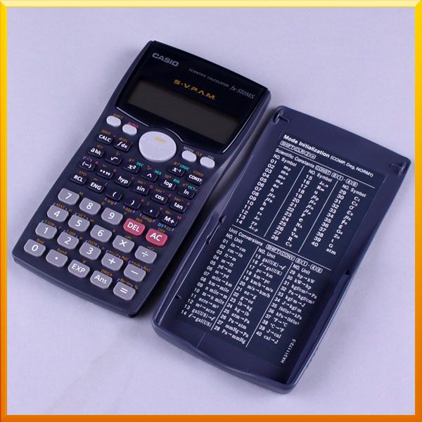 New CASIO fx 570MS Scientific Engineering Calculator + Cover FX570MS 