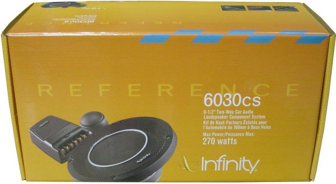 INFINITY REF6030CS 6.5 270W Car Component Speakers  