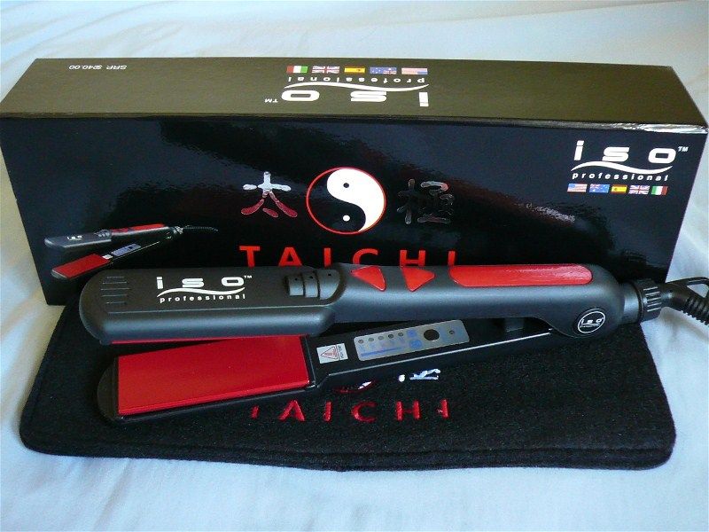 ISO TAI CHI HAIR STRAIGHTENER FLAT IRON 1.5 PLATES  