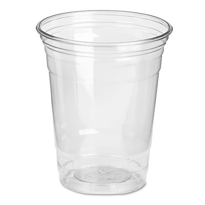 Dixie Clear Cold Plastic Cups, 12 Oz., Wisesize Pack, 25   DIXCP12DX 