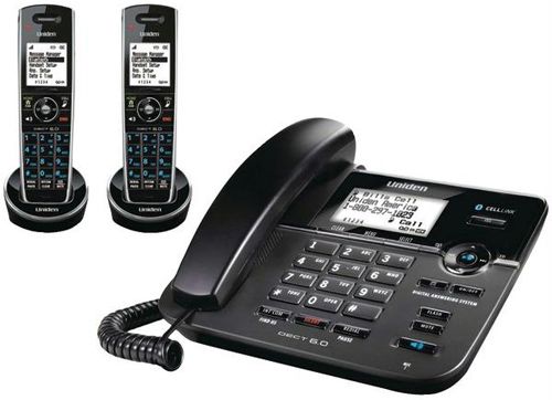 Uniden D3288 2 DECT 6.0 Corded / Cordless Phone Combo New  