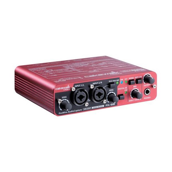 Cakewalk FA 66 FireWire Computer Audio Capture Interface  