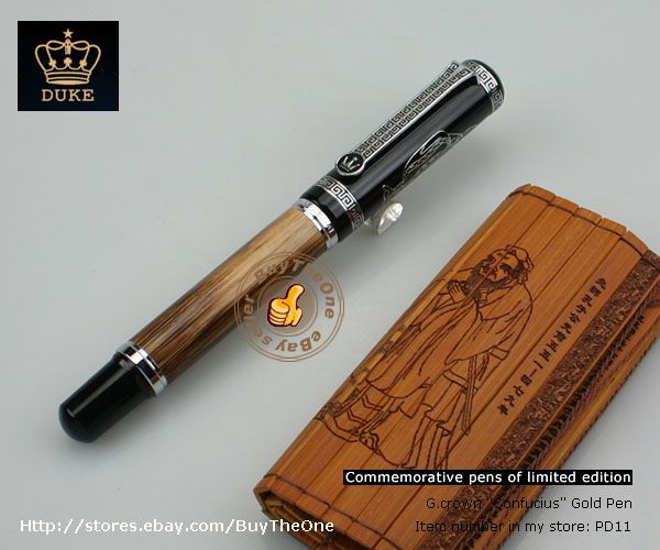 Confucius Commemorative Fountain Pen Handcraft Engraved  