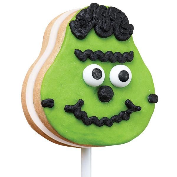 Wilton PRE BAKED SPOOKY POPS COOKIE KIT Halloween Treat  