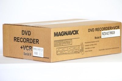 Magnavox ZV427MG9 DVD Recorder VCR Combo Player VHS to DVD, DVD to VHS 