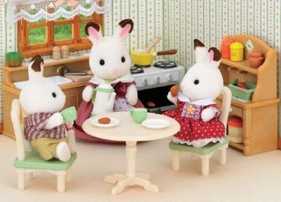 Calico Critters Dining Room Set JAPAN  