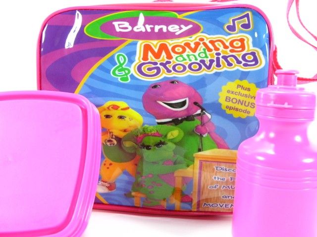 NEW Barney Lunch bag ( lunch box & water bottle )  