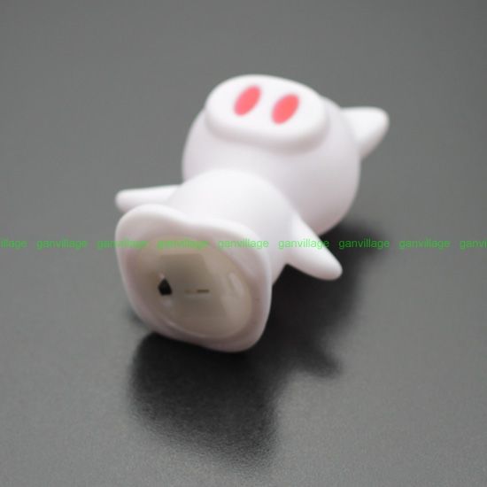 Color Change Lamp Night LED Sleep Light White Pig New  