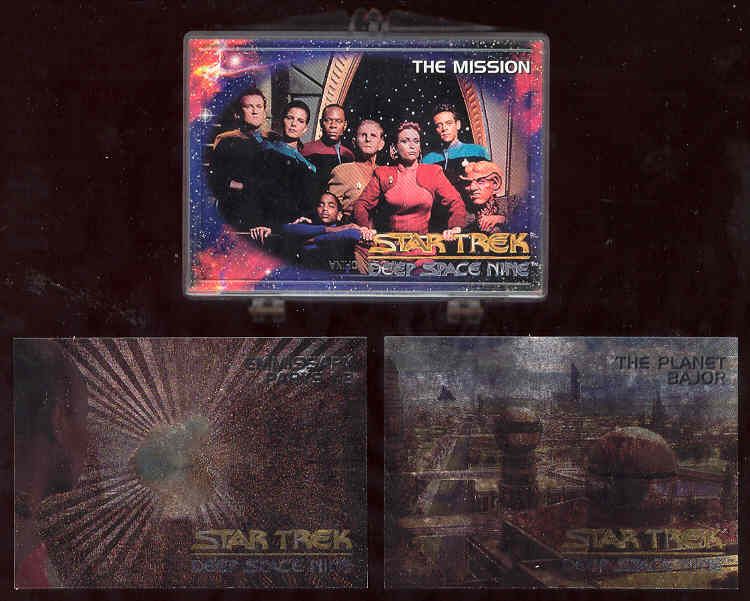 Star Trek Deep Space Nine Card Set w/2 Spectra Chase  