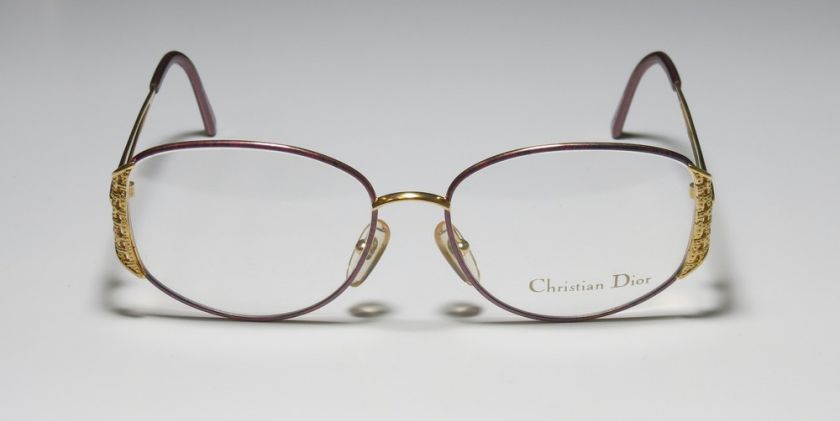   DIOR CD 2881 57 16 130 VISION GOLD/WINE EYEGLASSES/GLASSES/FRAMES