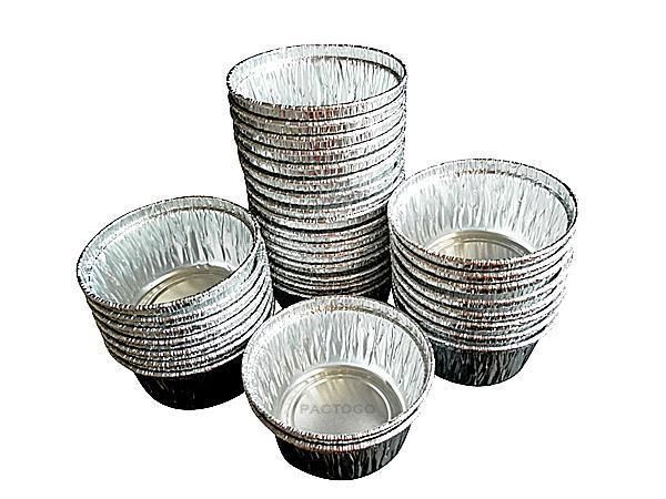 oz. Foil Cupcake/Muffin Cups   Disposable 4 Ounce Aluminum Ramekin 