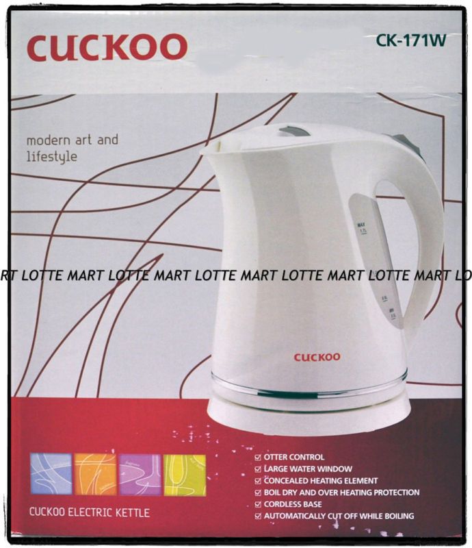 CUCKOO ELECTRIC KETTLE WATER BOILER AIRPOT CK 171W 1.7L  