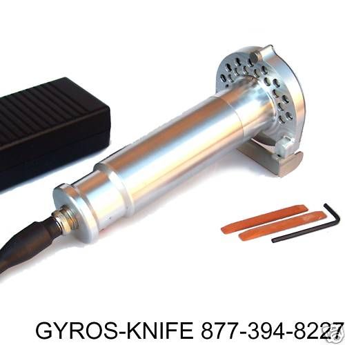 ELECTRIC GYROS,GYRO, SHAWARMA,KEBAB, KEBOB KNIFE, ALLOY  