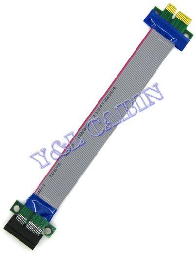 PCI E Express 1X Riser Card Extender Extension Cable  