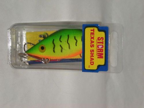 Vintage Storm Texas Shad Fishing Lure  