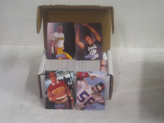 1991 Proline Football Trading Cards Complete Set #867  