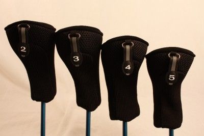   NEOPRENE 2, 3, 4, 5 SET MENS HEAD COVERS HYBRID GOLF CLUB HEADCOVERS