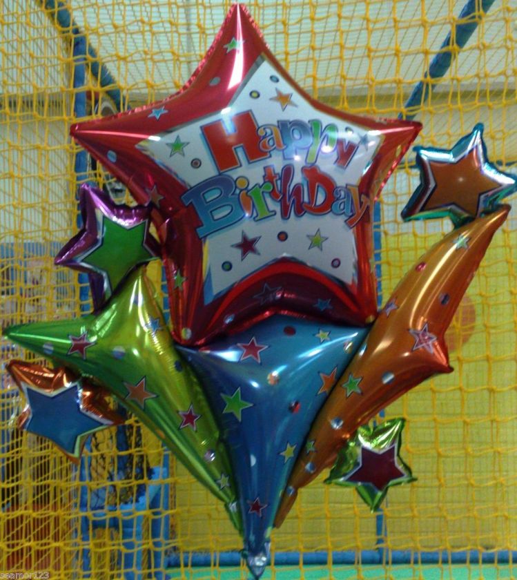 Happy Birthday Cheer Connect Foil Balloon 37X 37  