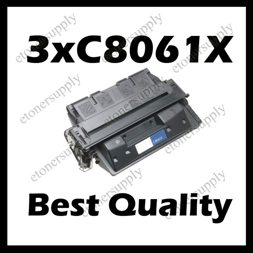 HP C8061X 61X Toner Cartridge LaserJet 4100 4100N 814502017721  