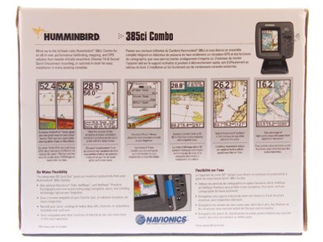 HUMMINBIRD 385Ci COMBO SONAR GPS COLOR 407680 1 NEW 082324033933 