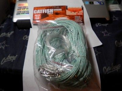 LEHIGH 250 FT CATFISH SINKING TROTLINE 400 LB NEW  