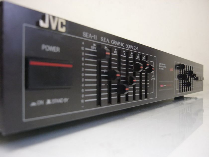 Nostalgia* JVC 7 Band Graphic Equalizer SEA 11 Works  