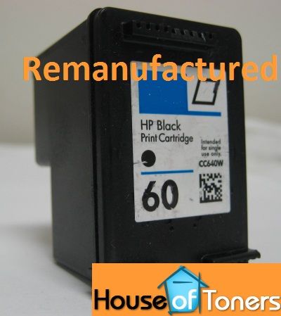 HP CC640WN Black HP 60 HP60 ink Cartridges for deskjet D2530 D2560 