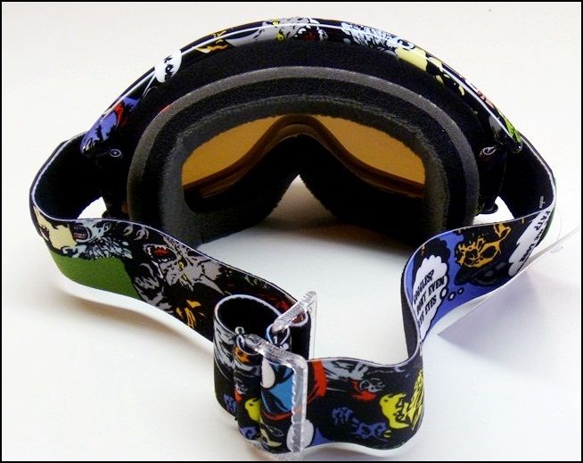 SEE PICS Electric EG5 Goggles Peter Line/Bronze Gold Chrome Ski/Snow 