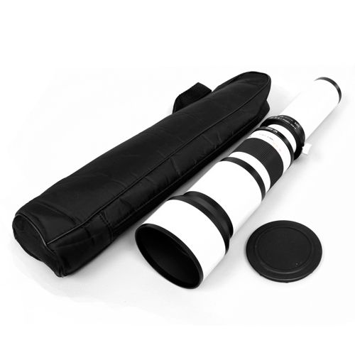 650 1300mm f/8 16 Telephoto Zoom Lens for Canon Digital Rebel Xsi 450D 