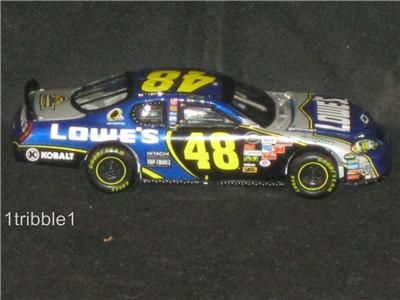 2007 JIMMIE JOHNSON #48 LOWES NEXTEL CHAMP LTD ED M AUTHENTICS 164 