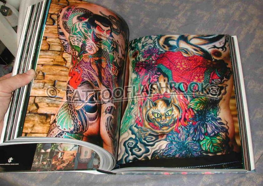 New TATTOO IN JAPAN Flash Machine Gun Kit Ink Book  