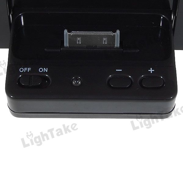 NEW Mini Foldable Portable Dock Station Speaker for iPhone/iPad Black 