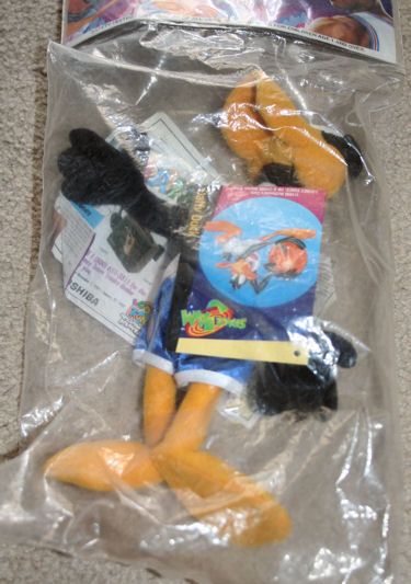 WB DAFFY DUCK Space Jam plush McDonalds Toy  