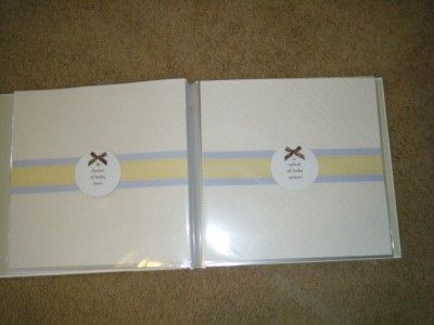 HALLMARK BABY INSTANT SCRAPBOOK ALBUM 20 Pages 12x12 New Shower Gift 