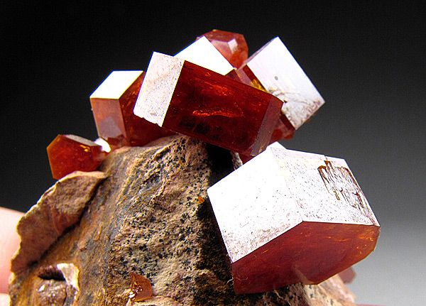 Vanadinite, Mibladen, Atlas Mountains, Morocco  